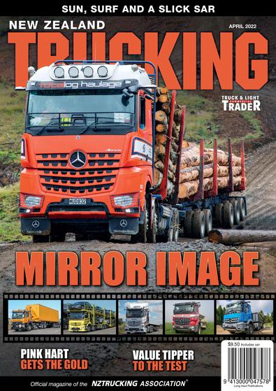 NZ Trucking magazine cover