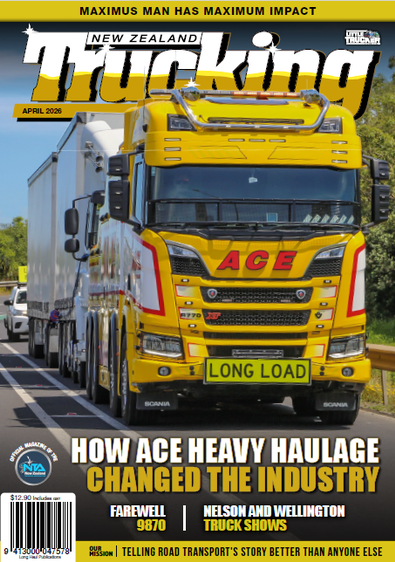 NZ Trucking magazine cover