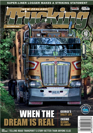 NZ Trucking magazine cover