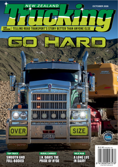 NZ Trucking magazine cover