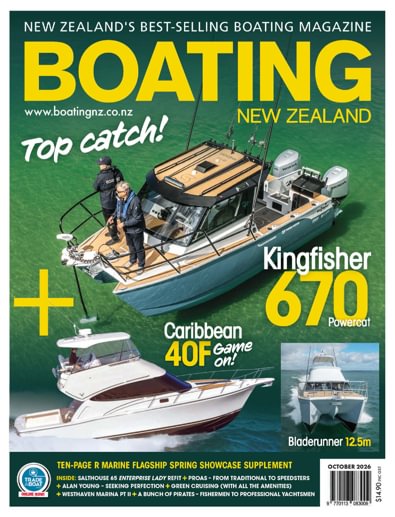 Boating NZ magazine cover