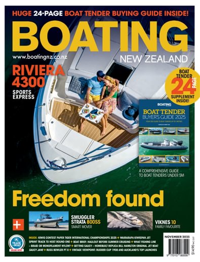 Boating NZ magazine cover