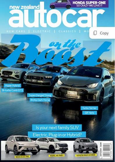 New Zealand Autocar magazine cover