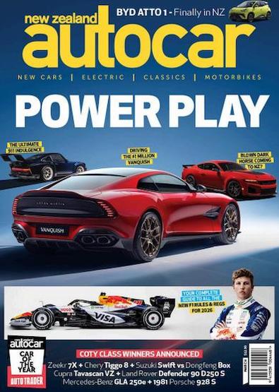 New Zealand Autocar magazine cover