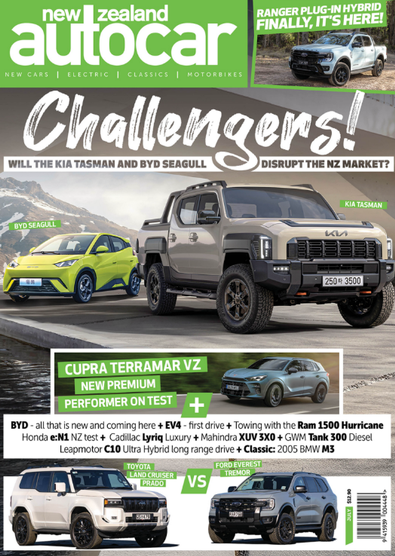 New Zealand Autocar magazine cover