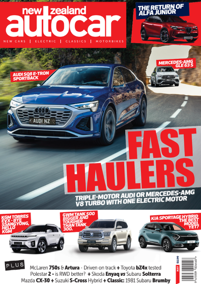 New Zealand Autocar magazine cover
