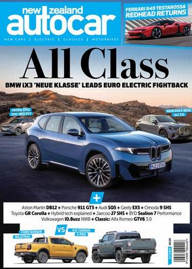 New Zealand Autocar magazine cover