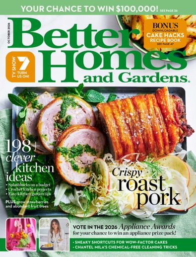 Better Homes & Gardens (AU) magazine cover