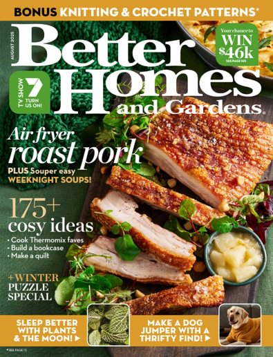 Better Homes & Gardens (AU) magazine cover
