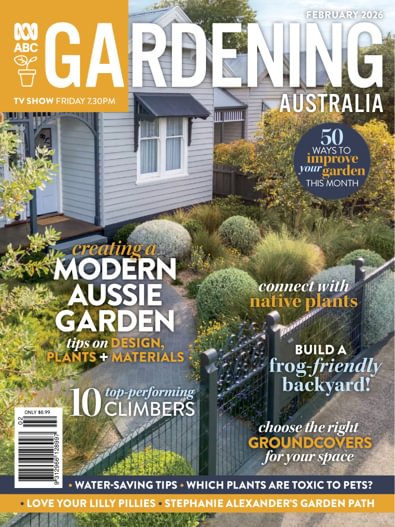 Gardening Australia (AU) magazine cover