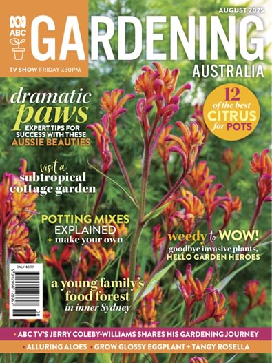 Gardening Australia (AU) magazine cover
