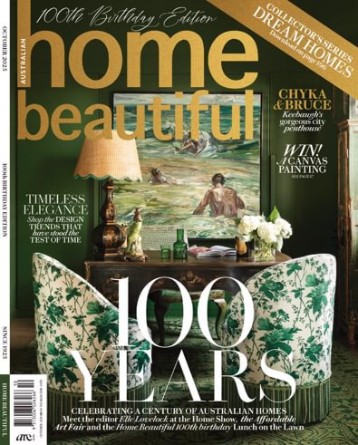 Australian home beautiful (AU) magazine cover