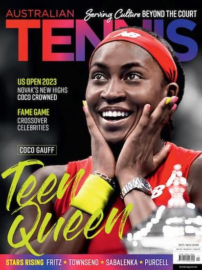 Australian Tennis Magazine (AU) cover