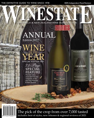 Winestate (AU) magazine cover