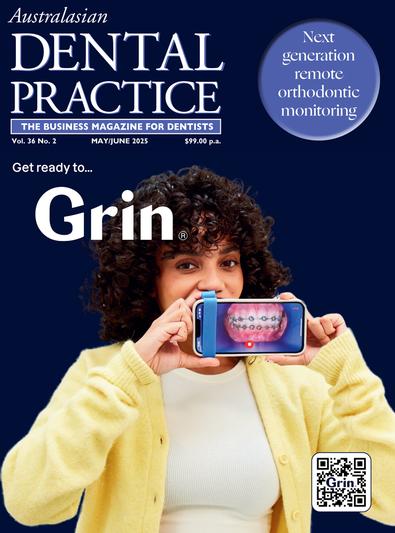 Australasian Dental Practice (AU) magazine cover