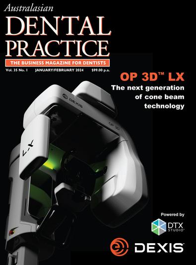 Australasian Dental Practice (AU) magazine cover