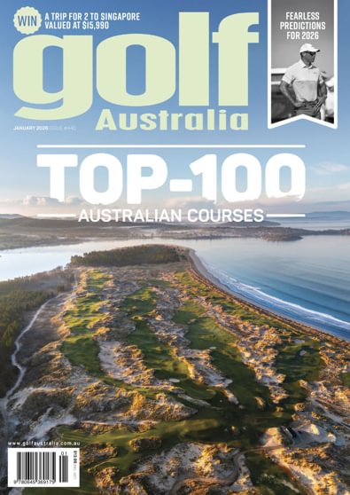 Golf Australia (AU) magazine cover