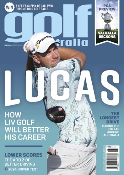 Golf Australia (AU) magazine cover