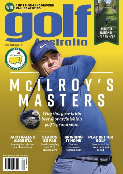 Golf Australia (AU) magazine cover