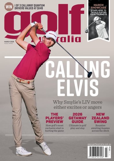 Golf Australia (AU) magazine cover