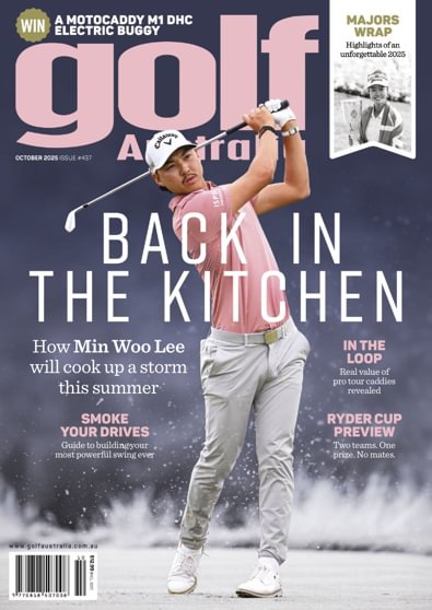 Golf Australia (AU) magazine cover