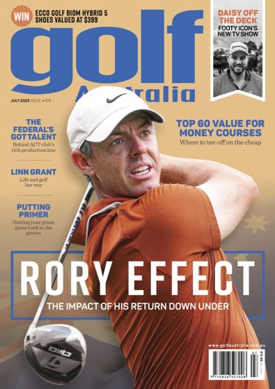 Golf Australia (AU) magazine cover