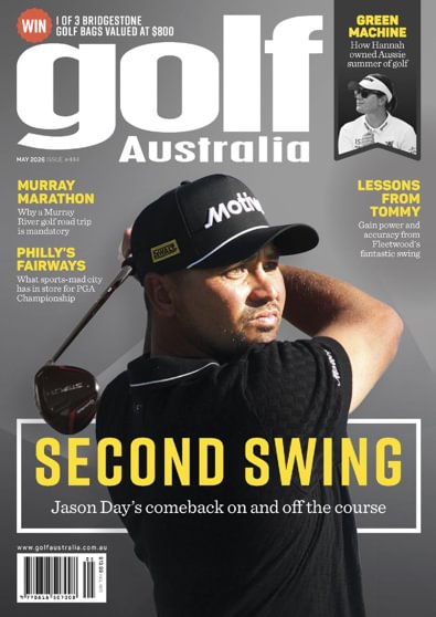 Golf Australia (AU) magazine cover