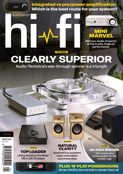Australian Hi-Fi (AU) magazine cover