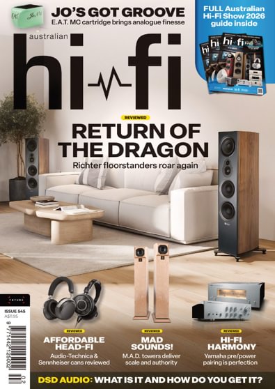 Australian Hi-Fi (AU) magazine cover