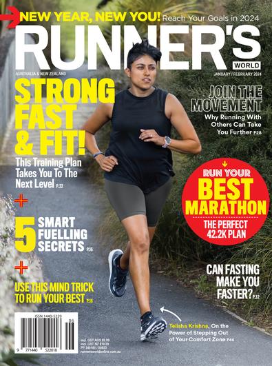 Runner's World Australia & New Zealand (AU) magazine cover