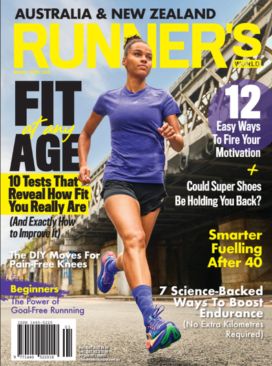Runner's World Australia & New Zealand (AU) magazine cover