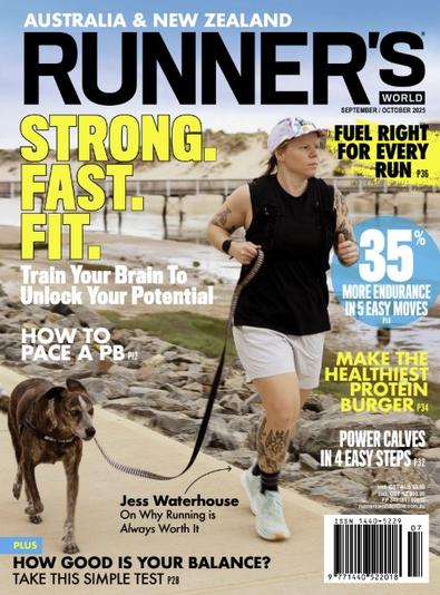 Runner's World Australia & New Zealand (AU) magazine cover