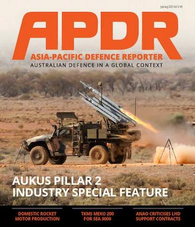 Asia-Pacific Defence Reporter (AU) magazine cover