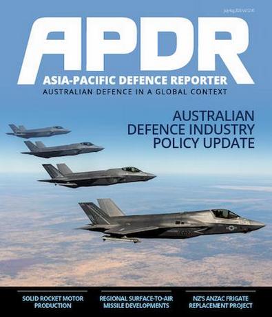 Asia-Pacific Defence Reporter (AU) magazine cover