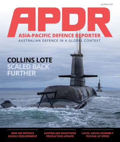 Asia-Pacific Defence Reporter (AU) magazine cover