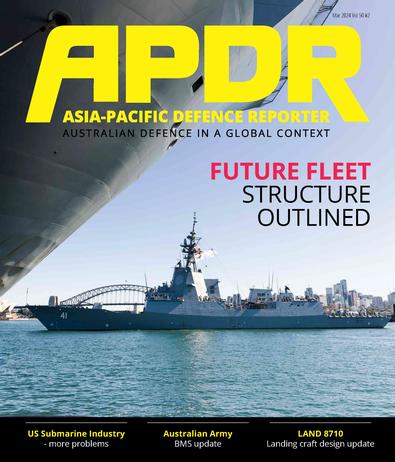 Asia-Pacific Defence Reporter (AU) magazine cover