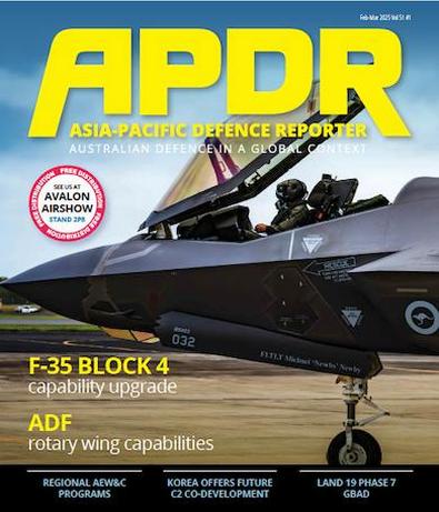 Asia-Pacific Defence Reporter (AU) magazine cover