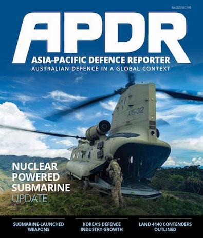 Asia-Pacific Defence Reporter (AU) magazine cover