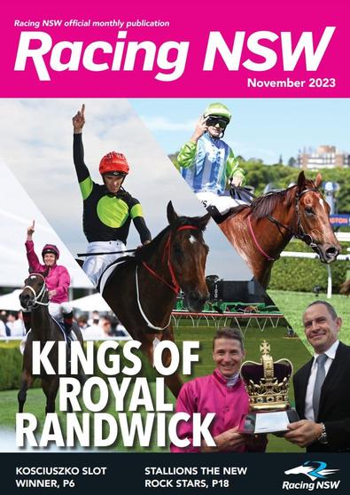 Racing NSW (AU) magazine cover