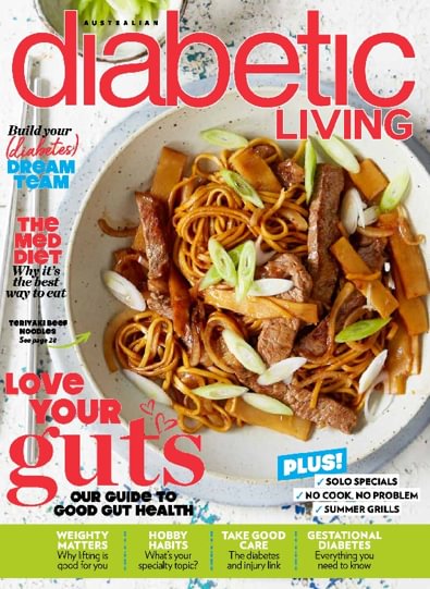 Diabetic Living (AU) magazine cover