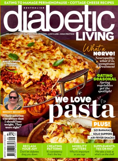 Diabetic Living (AU) magazine cover