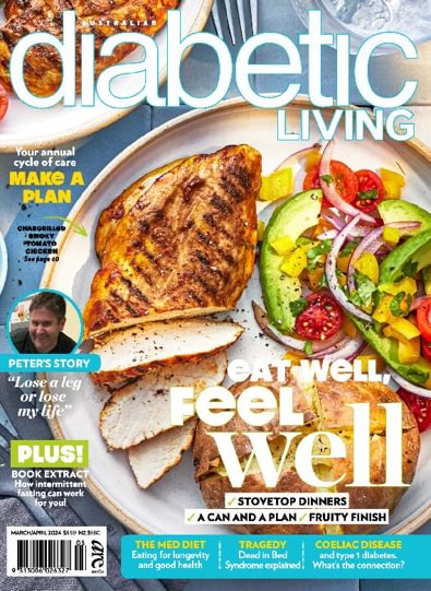 Diabetic Living (AU) magazine cover
