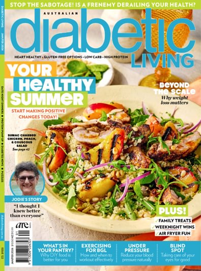 Diabetic Living (AU) magazine cover