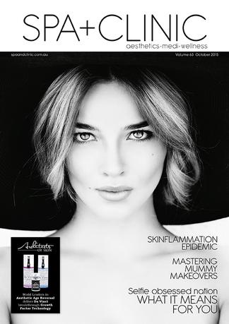 Spa + Clinic (AU) magazine cover