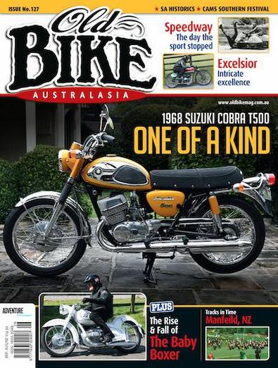 Old Bike Australasia (AU) magazine cover