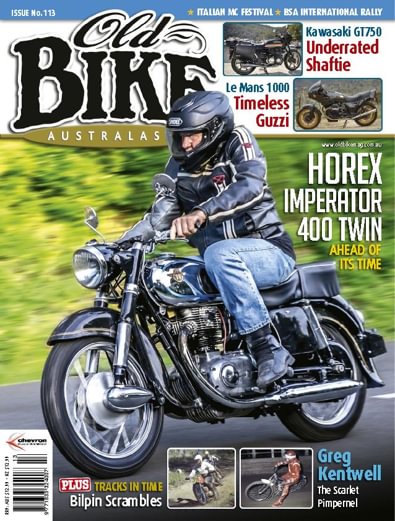 Old Bike Australasia (AU) magazine cover