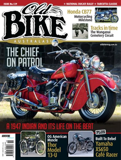 Old Bike Australasia (AU) magazine cover