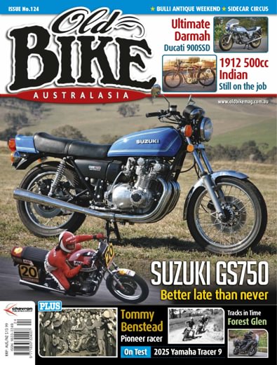 Old Bike Australasia (AU) magazine cover