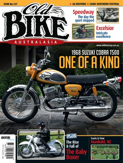 Old Bike Australasia (AU) magazine cover