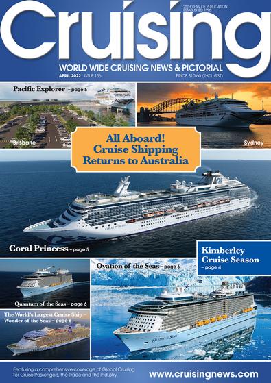 Cruising News (AU) magazine cover
